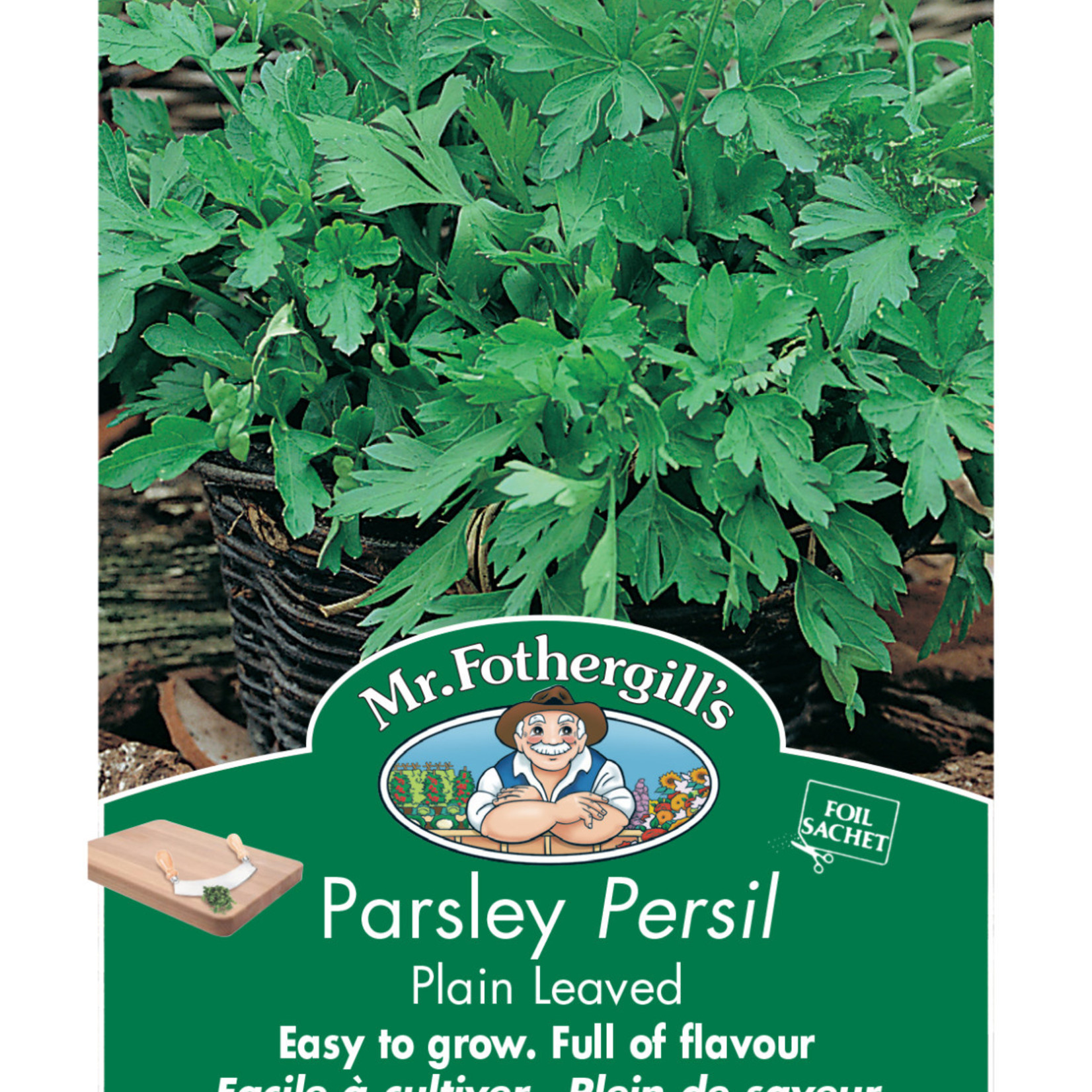 Mr. Fothergill's PARSLEY Plain Leaved Seeds