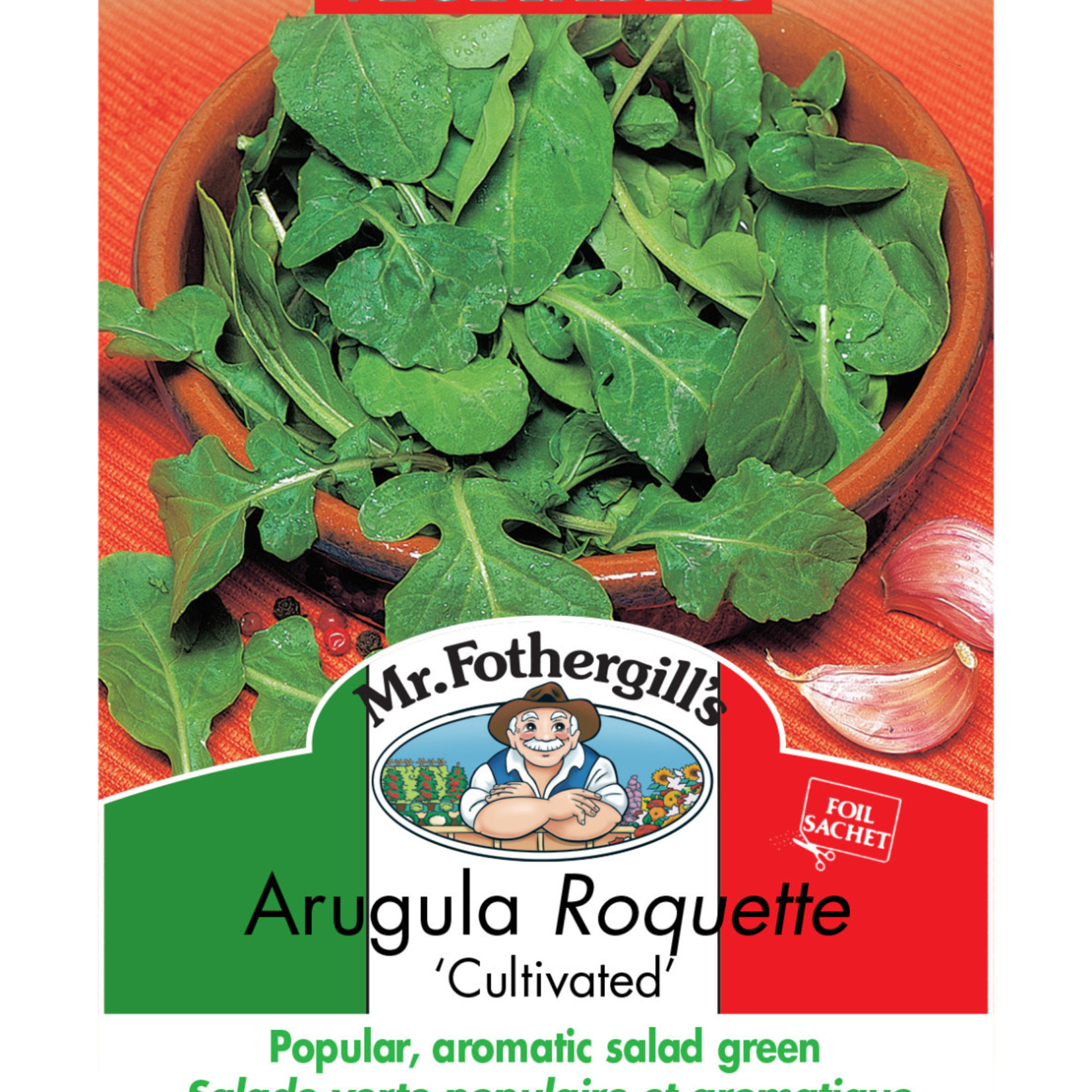 Mr. Fothergill's Arugula/Roquette 'Cultivated' Seeds