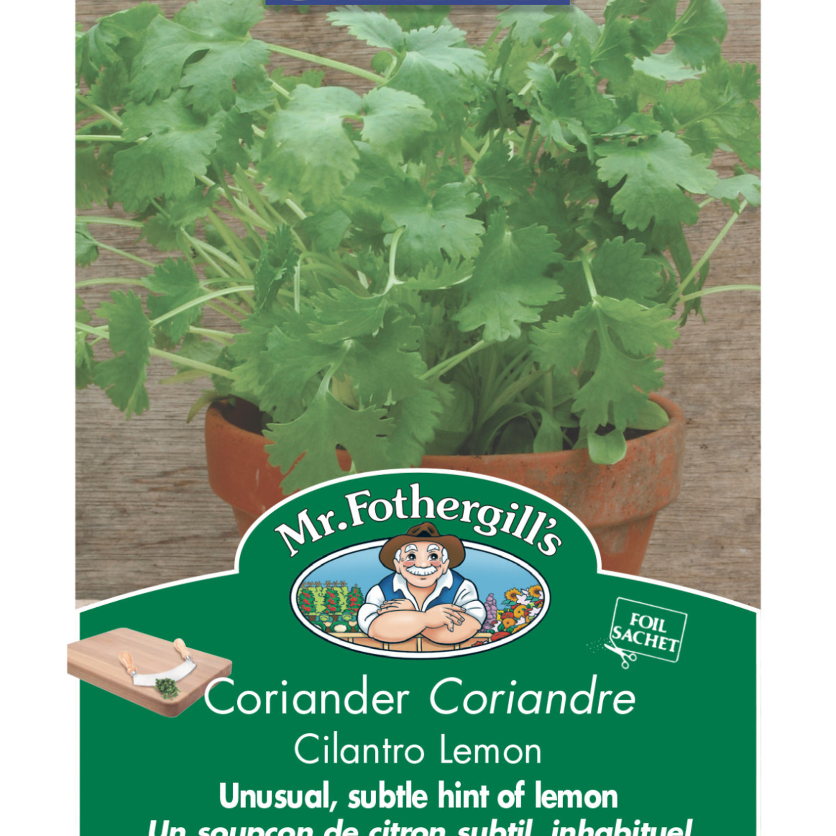 Mr. Fothergill's CORIANDER Cilantro Lemon Seeds