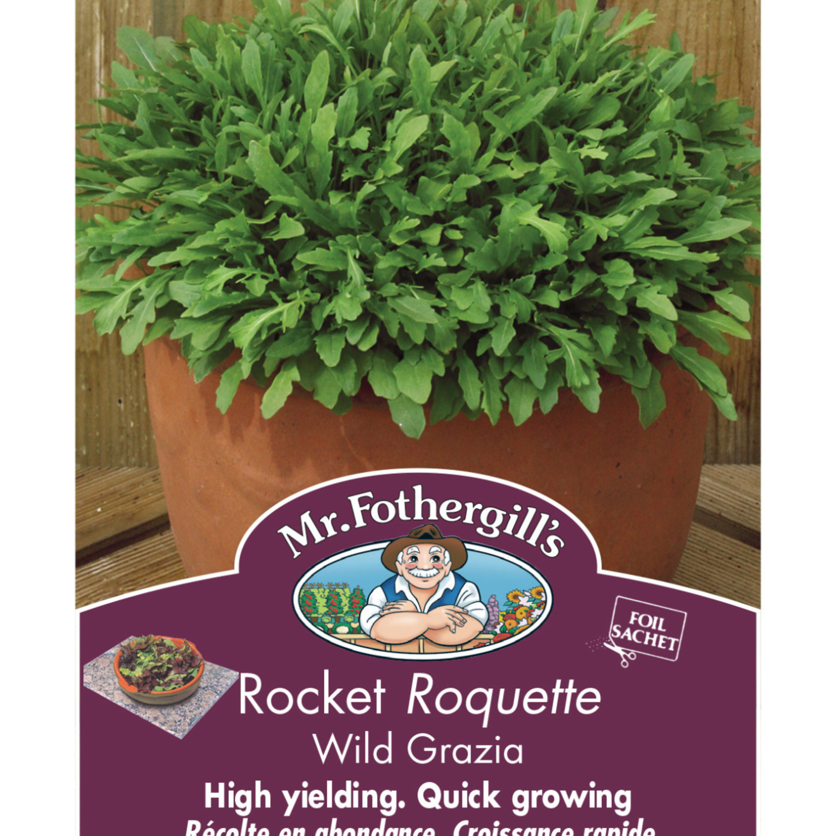 Mr. Fothergill's ROCKET Wild Grazia Seeds