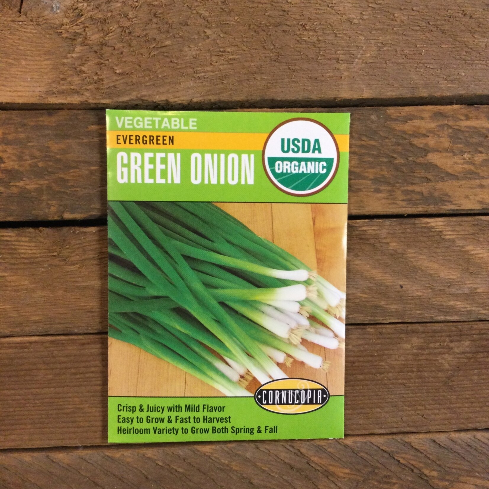 Cornucopia Onions - Onion Bunching Evergreen Organic