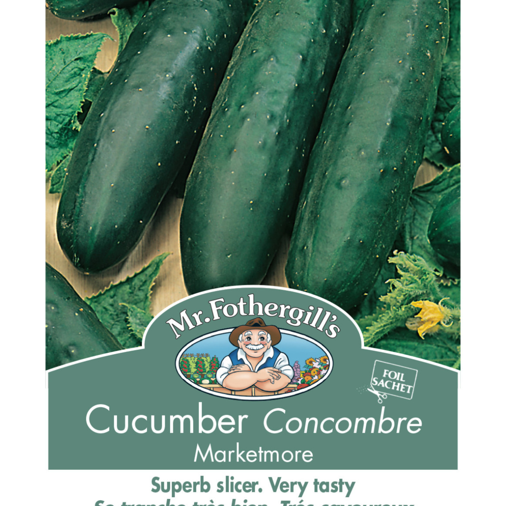 Mr. Fothergill's CUCUMBER Marketmore Seeds
