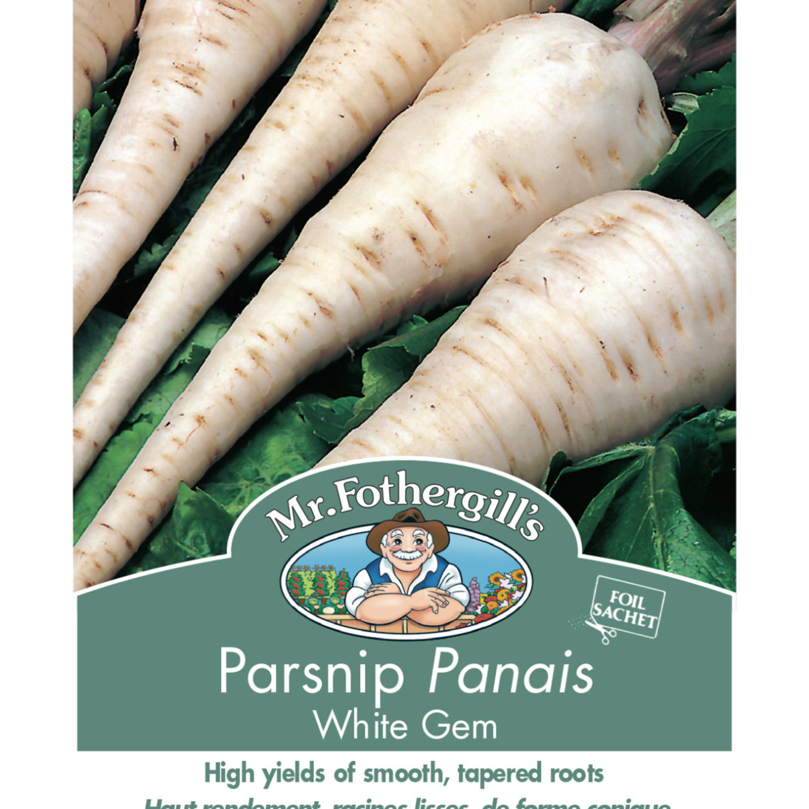 Mr. Fothergill's PARSNIP White Gem Seeds