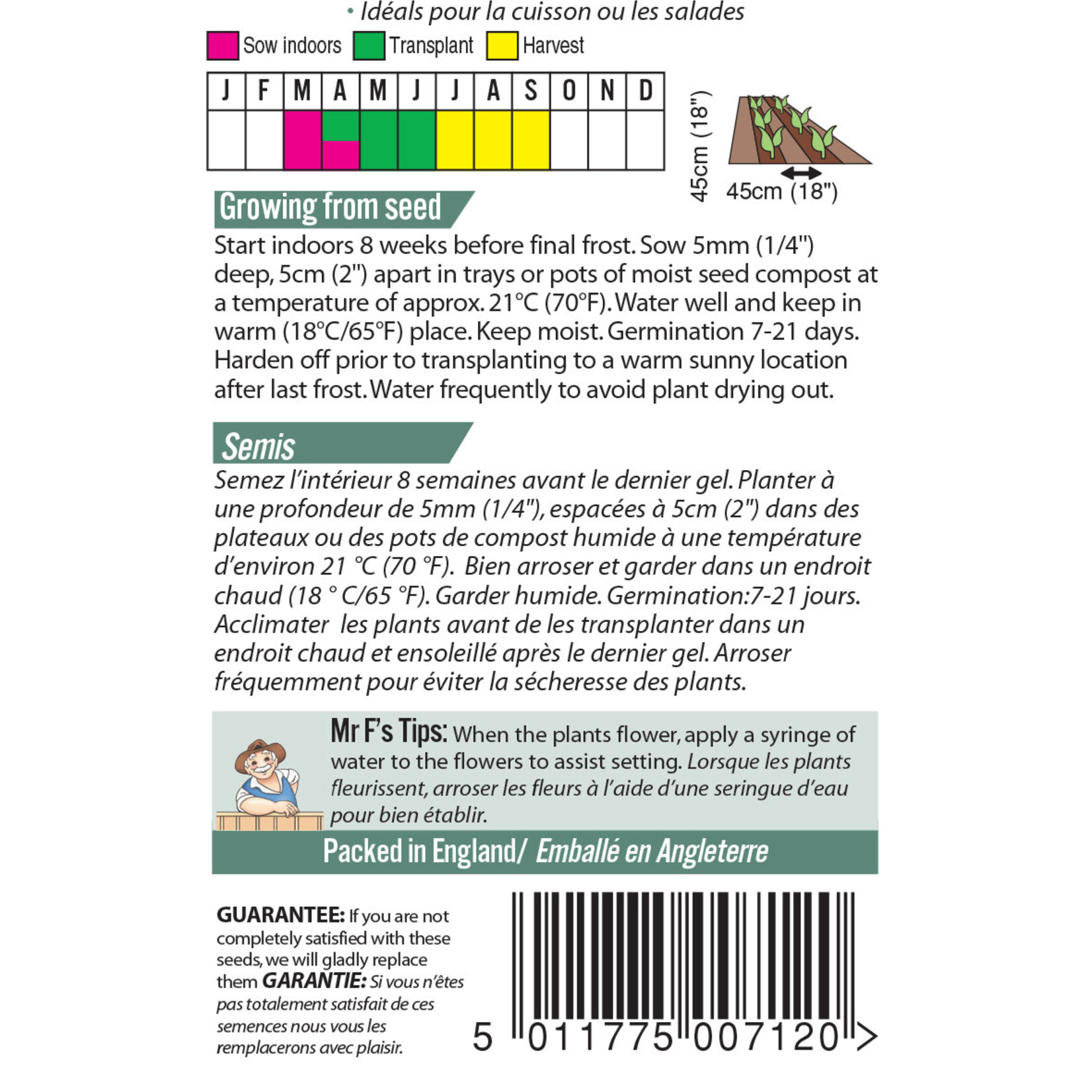 Mr. Fothergill's PEPPER Mixed Selection/Sweet Allsorts