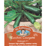Mr. Fothergill's ZUCCHINI COURGETTE Midnight F1 Seeds