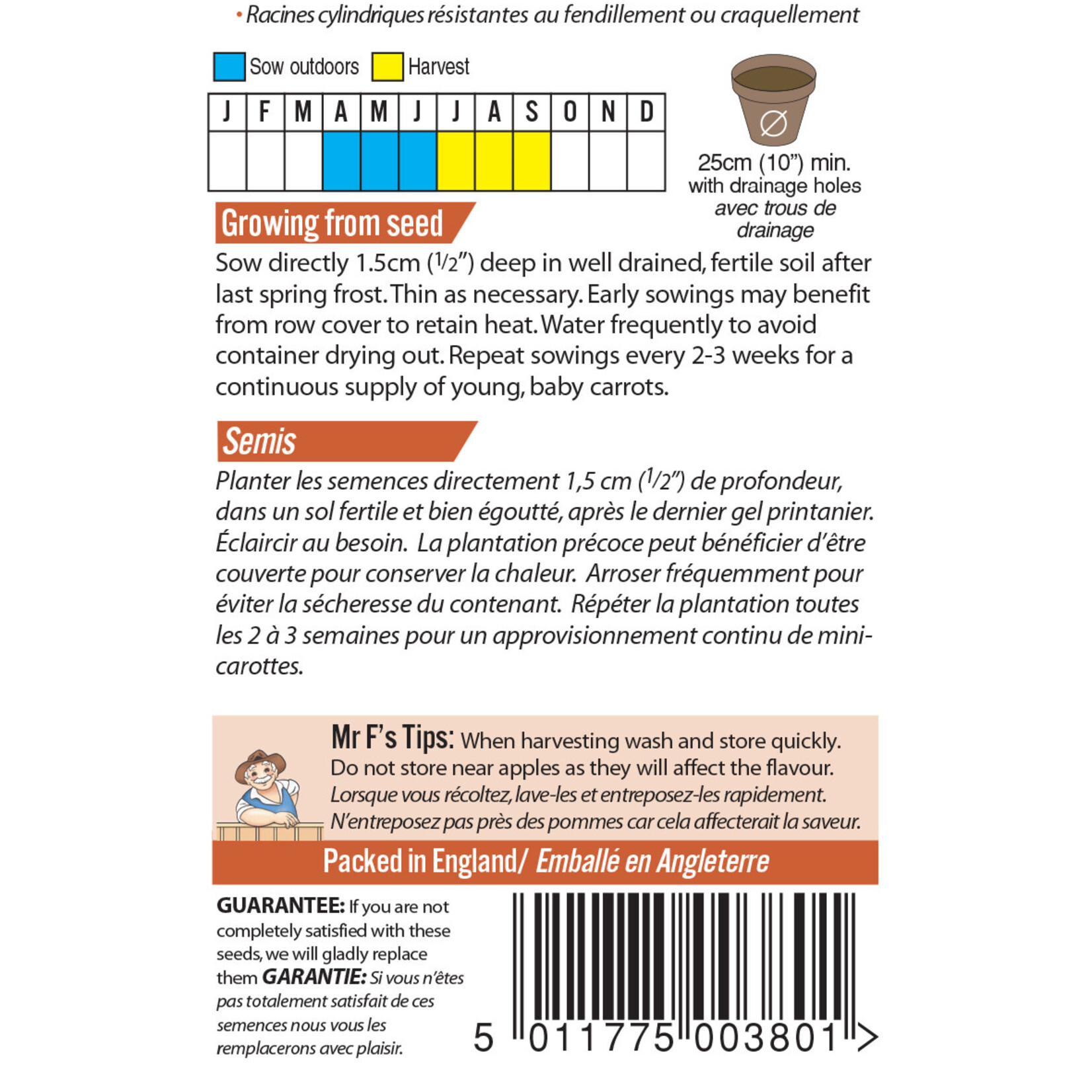 Mr. Fothergill's CARROT Amsterdam 3 Sprint