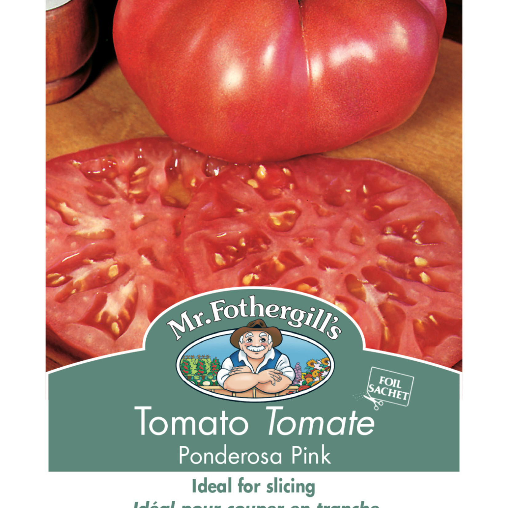 Mr. Fothergill's TOMATO Ponderosa Pink Seeds
