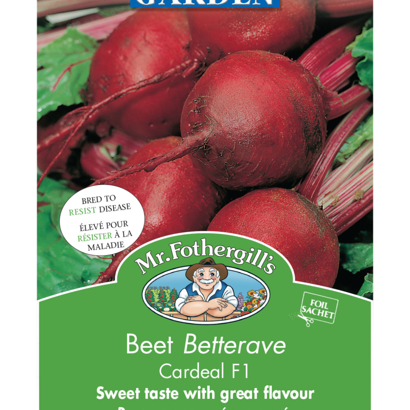 Mr. Fothergill's BEETROOT Cardeal F1 Seeds