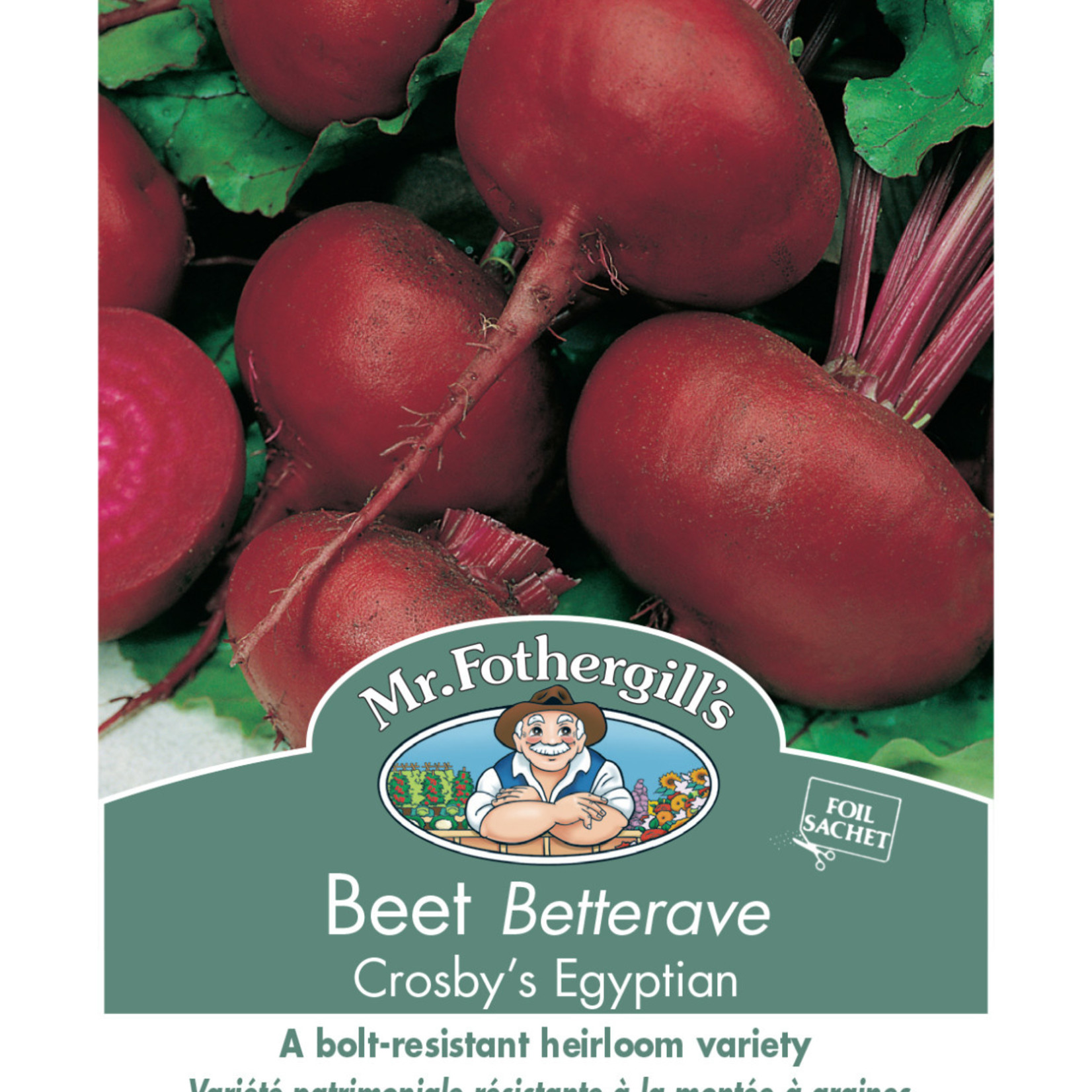 Mr. Fothergill's BEETROOT Crosby's Egyptian Seeds