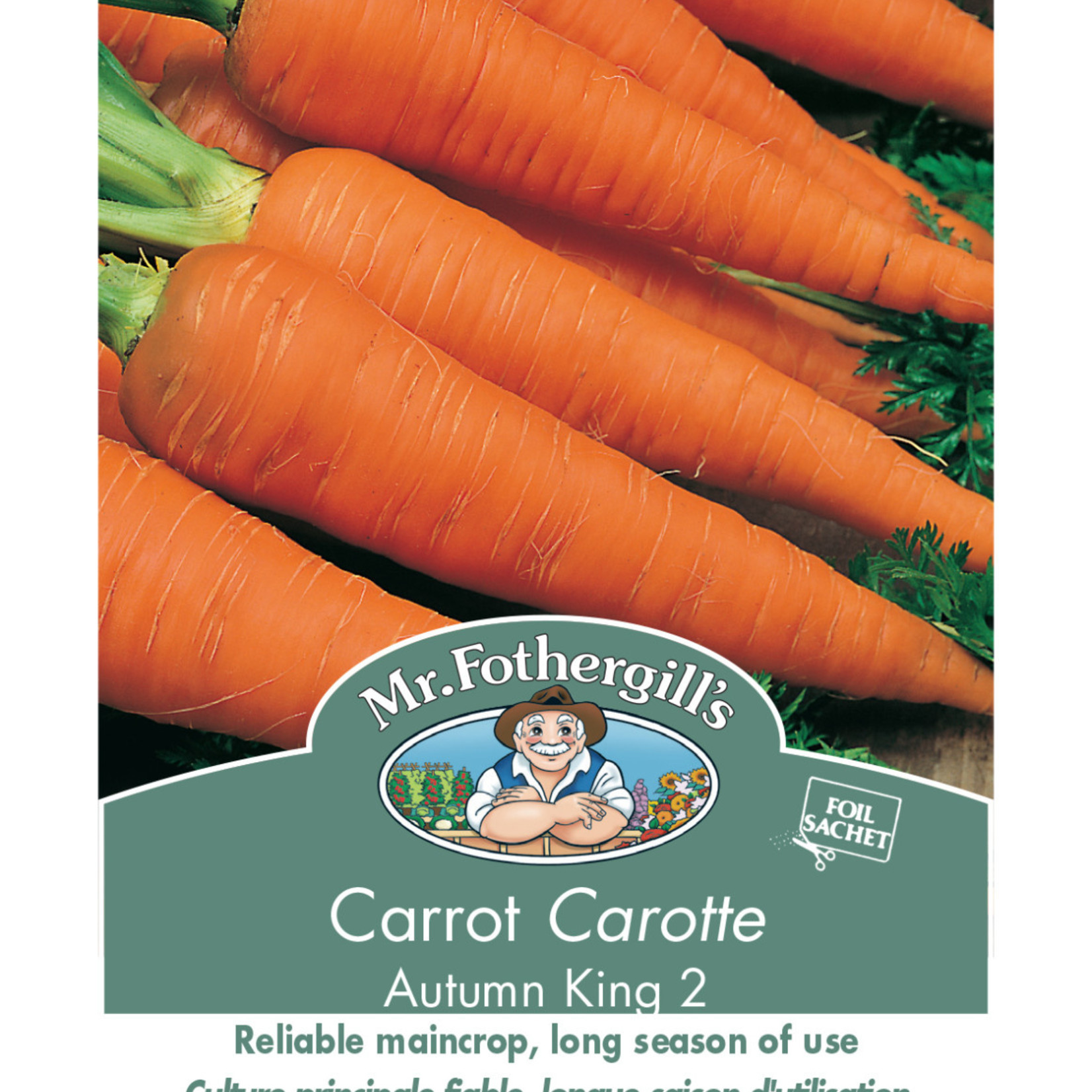 Mr. Fothergill's CARROT Autumn King 2 Seeds