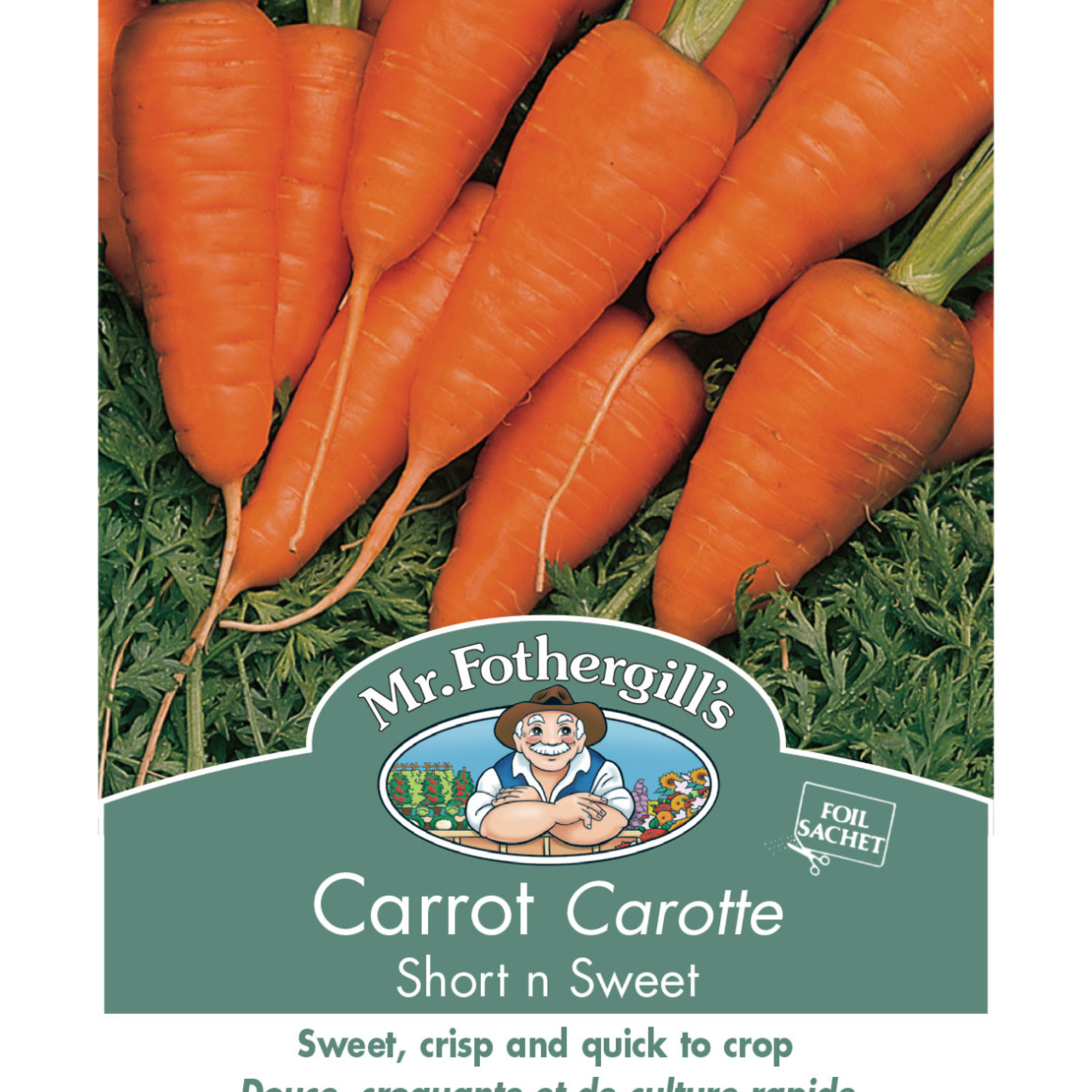 Mr. Fothergill's CARROT Short n Sweet Seeds