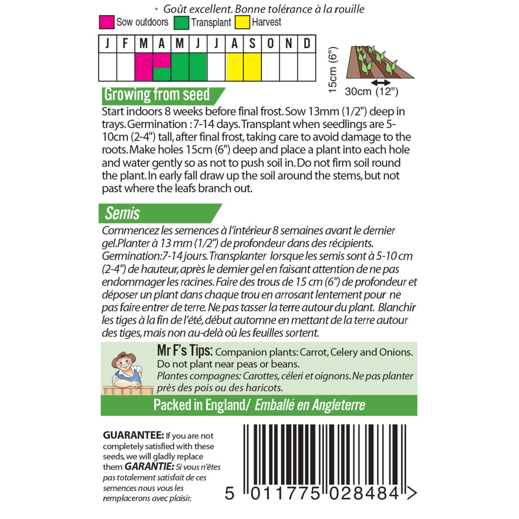 Mr. Fothergill's LEEK Malabar