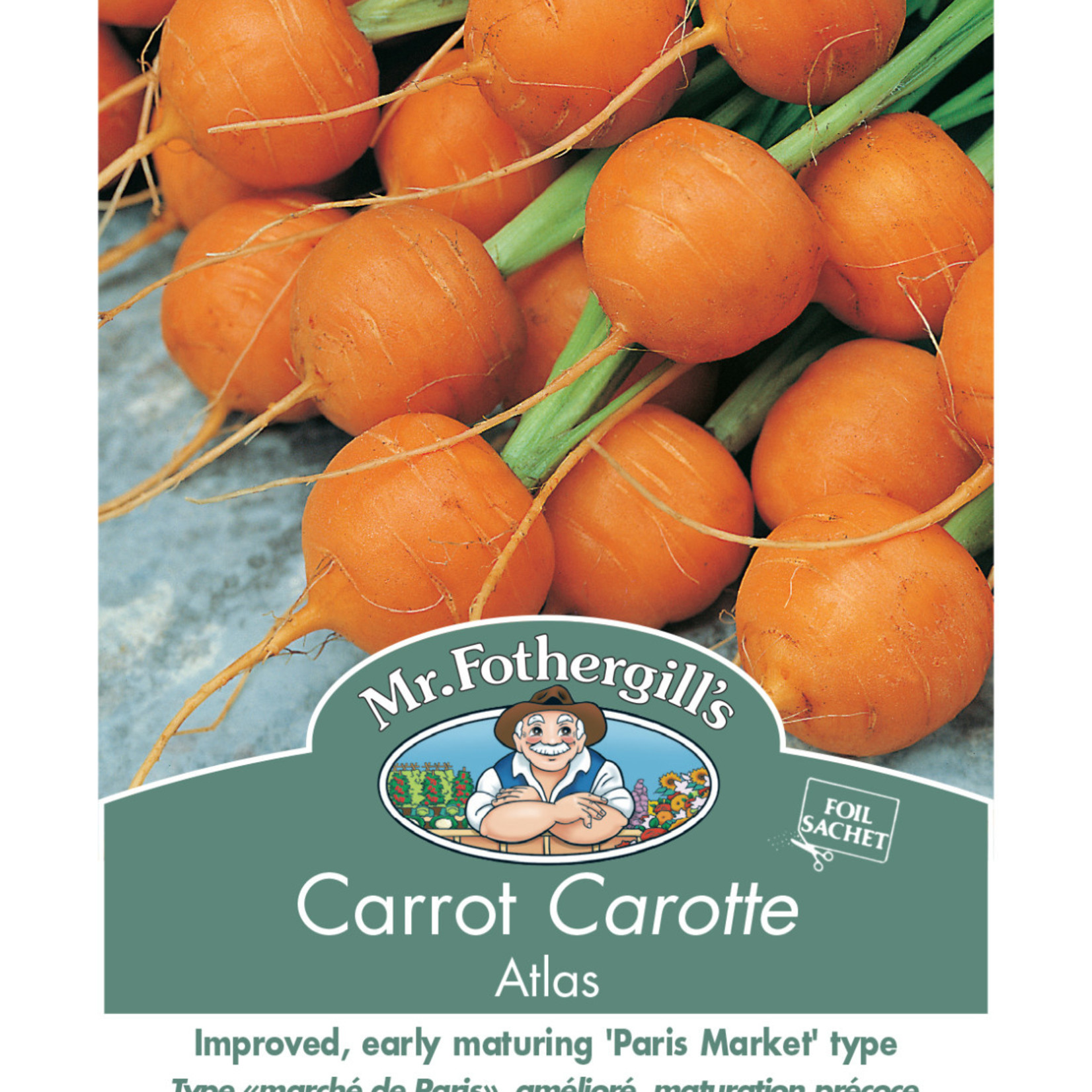 Mr. Fothergill's CARROT Atlas Seeds