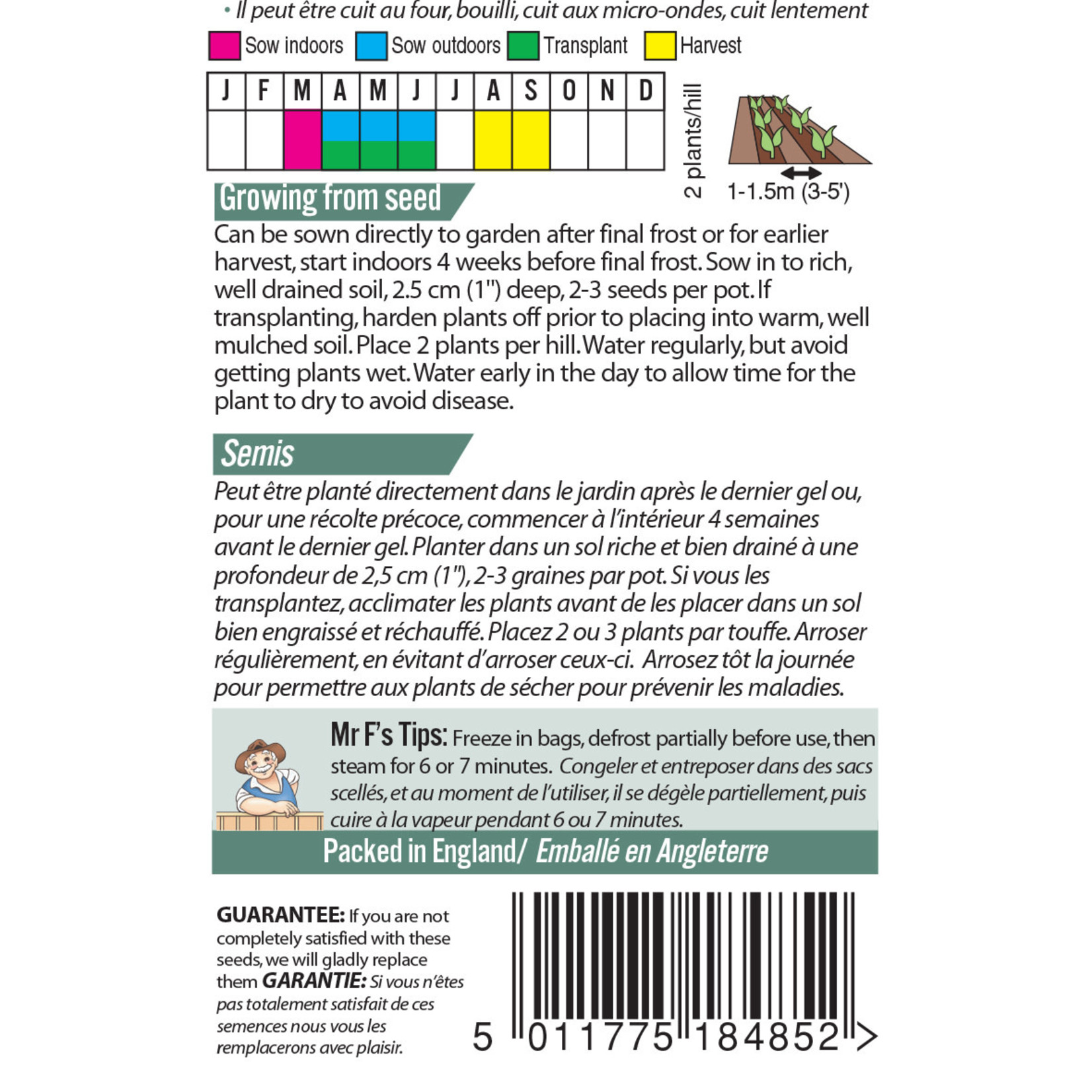 Mr. Fothergill's SQUASH Vegetable Spaghetti
