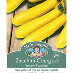 Mr. Fothergill's ZUCCHINI COURGETTE Yellow Zucchini Seeds