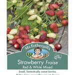 Mr. Fothergill's STRAWBERRY Red & White Mixed Seeds