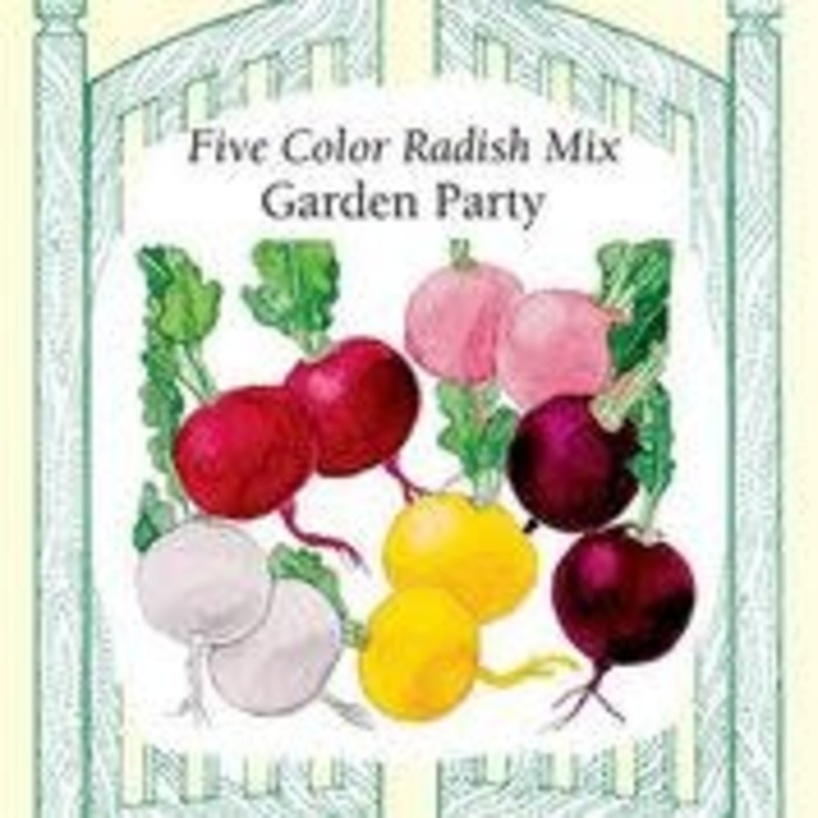 Renee's Radish - Five Color Garden Party Mix Radish