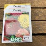 OSC Seeds Zinnia 'Giants of California' Seeds