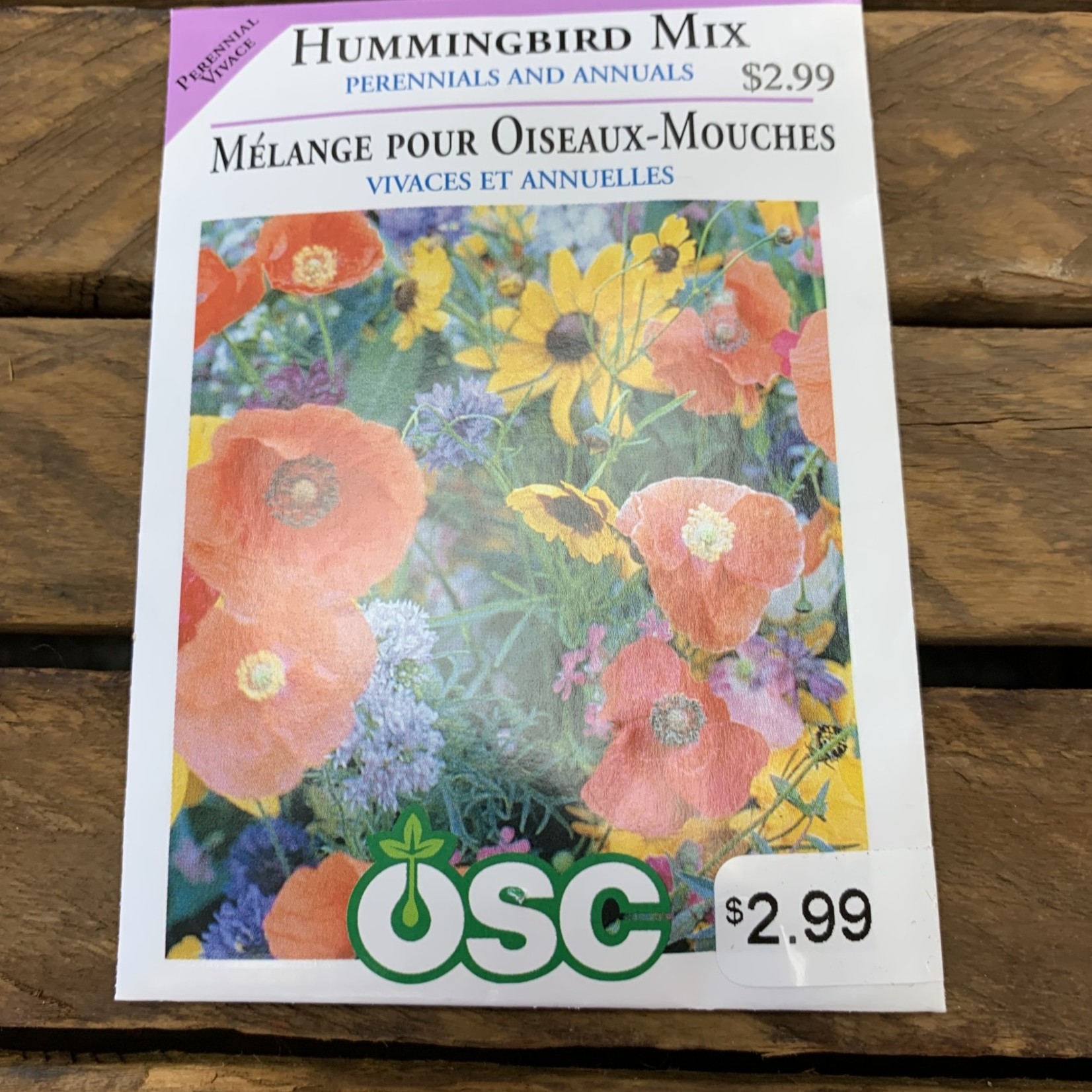 OSC Seeds Hummingbird Mix 'Perennials and Annuals' Seeds