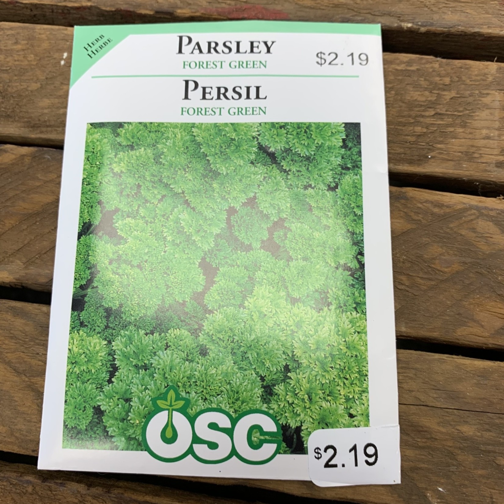 OSC Seeds Parsley  'Forest Green' Seeds