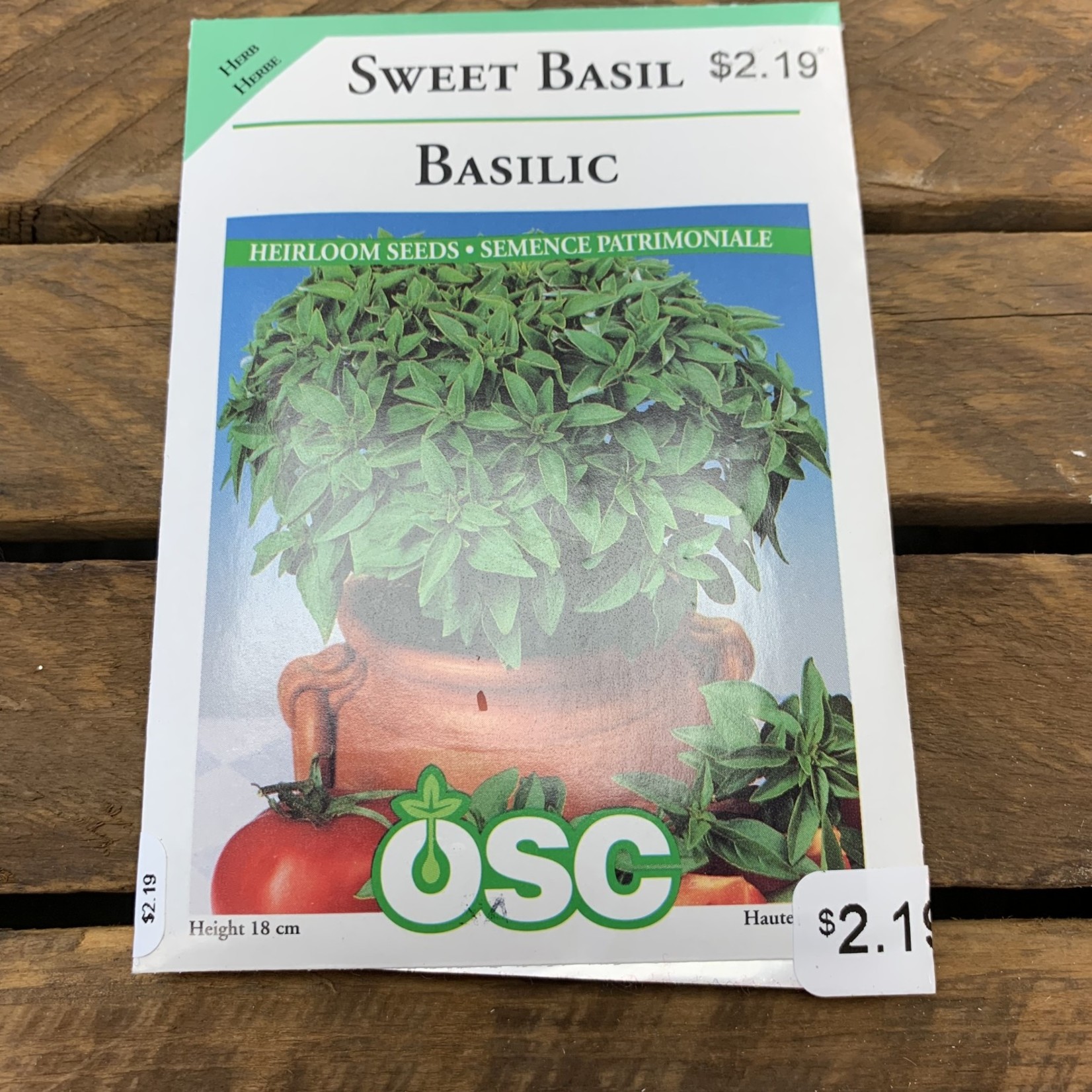 OSC Seeds Sweet Basil Seeds