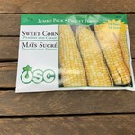 OSC Seeds Corn 'Peaches and Cream' Jumbo Pack Seeds
