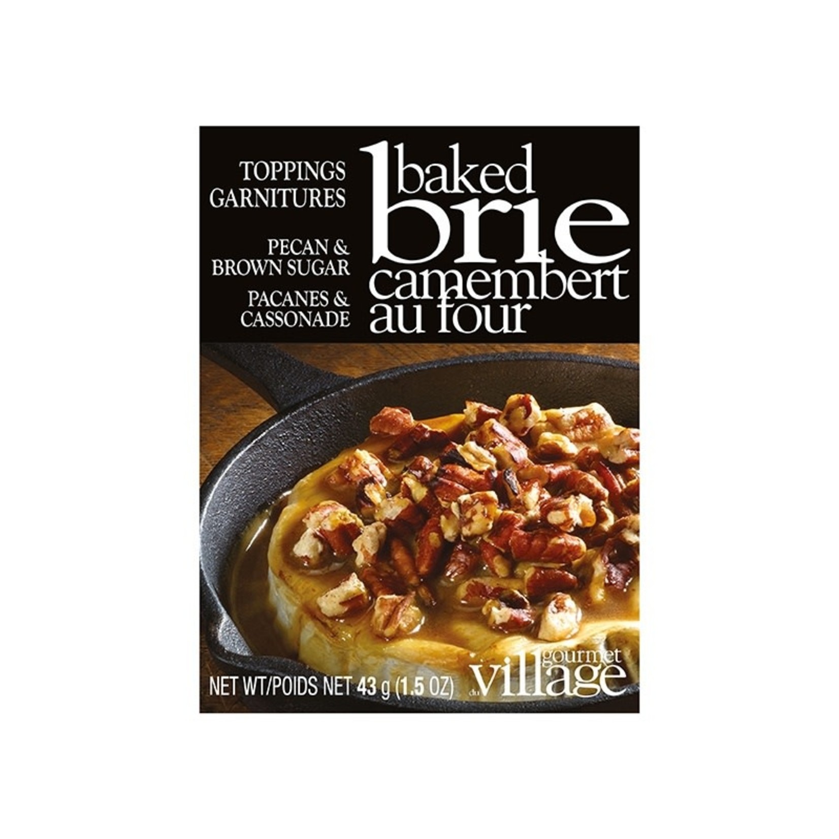 Brie Topping Mix Pecan Brown Sugar