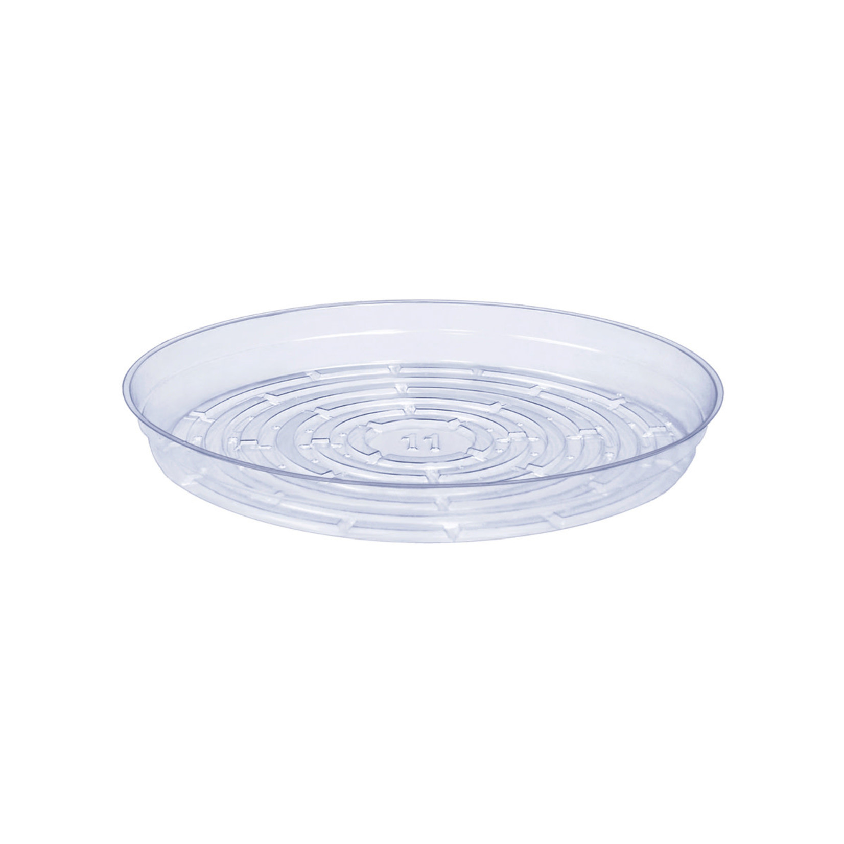 11" Clear Vinyl Plant Saucer