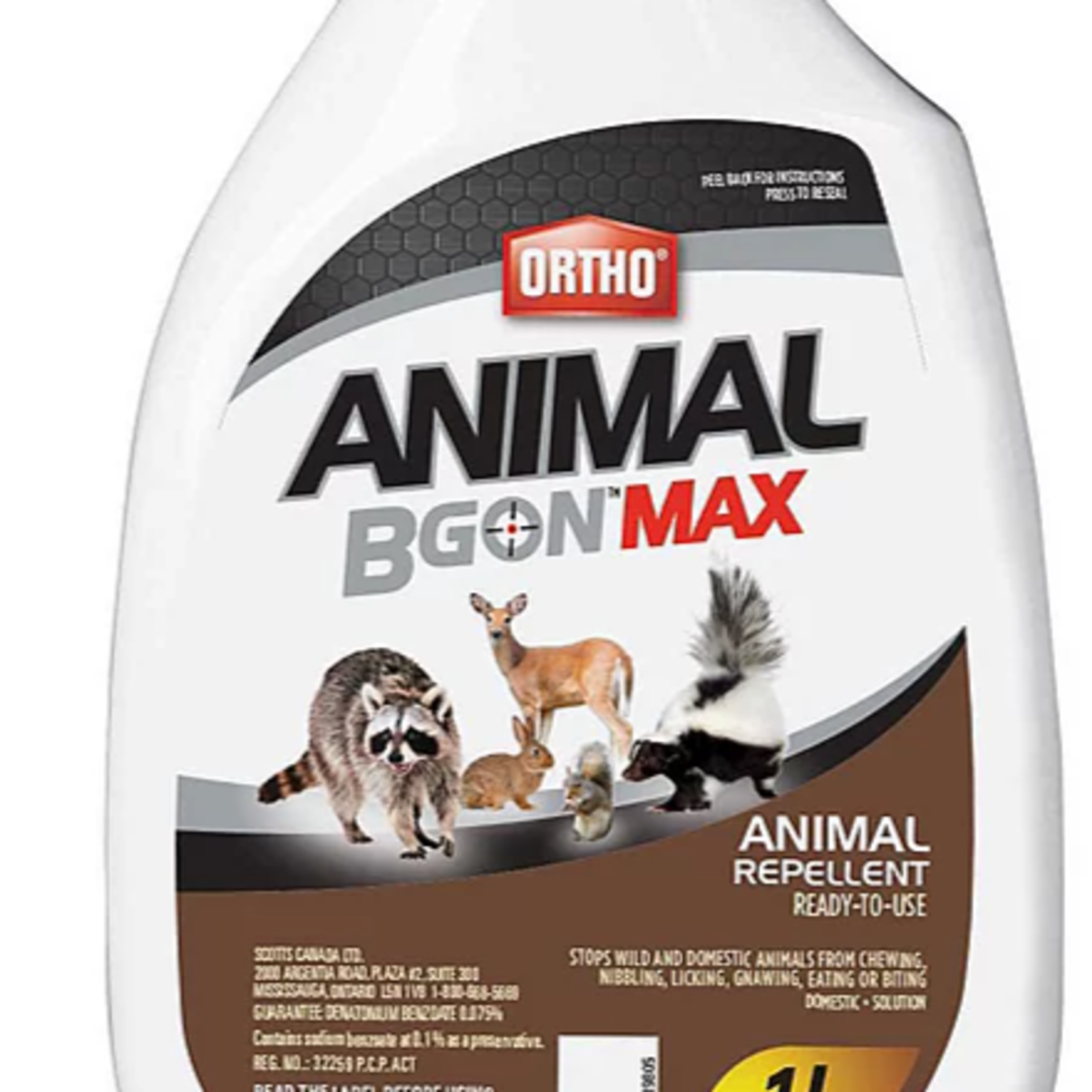 Ortho Animal B Gon Max Animal Repellent Ready-To-Use  1L