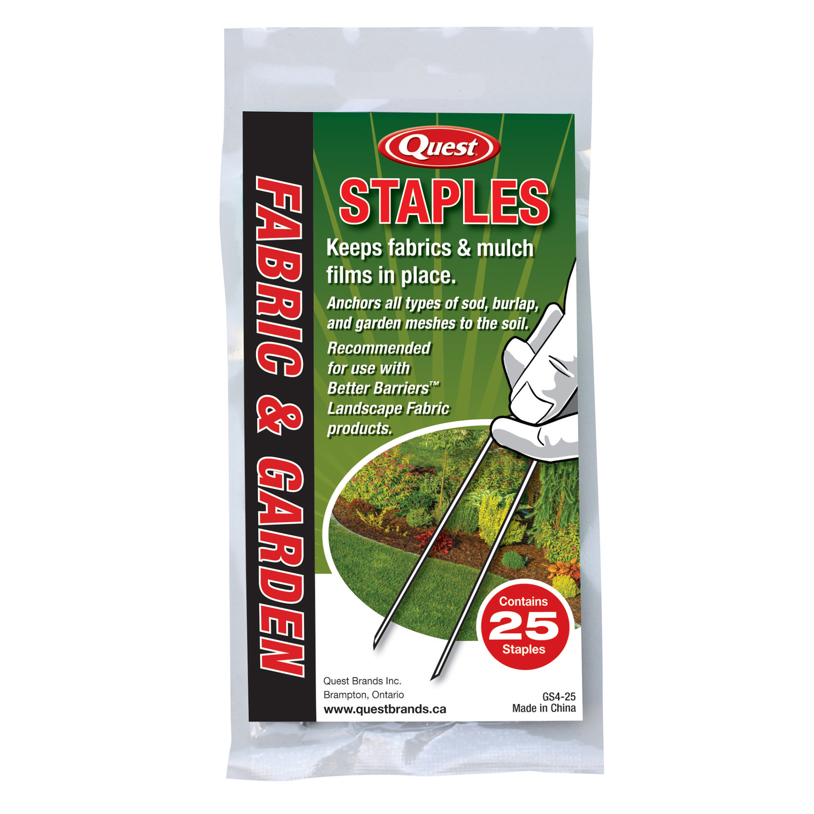 Staples Ground 4" PKG/25