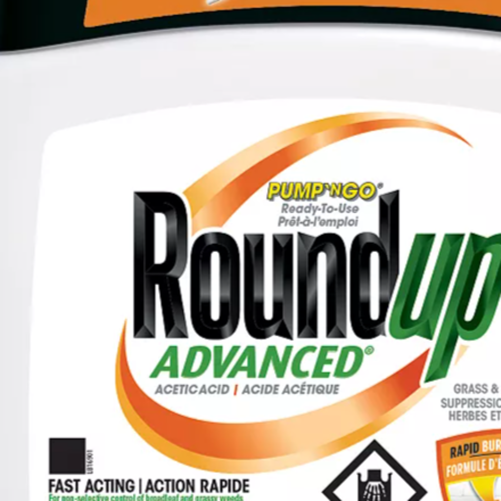 Roundup Advanced Ready-To-Use Grass and Weed Control with Pump N Go 5L