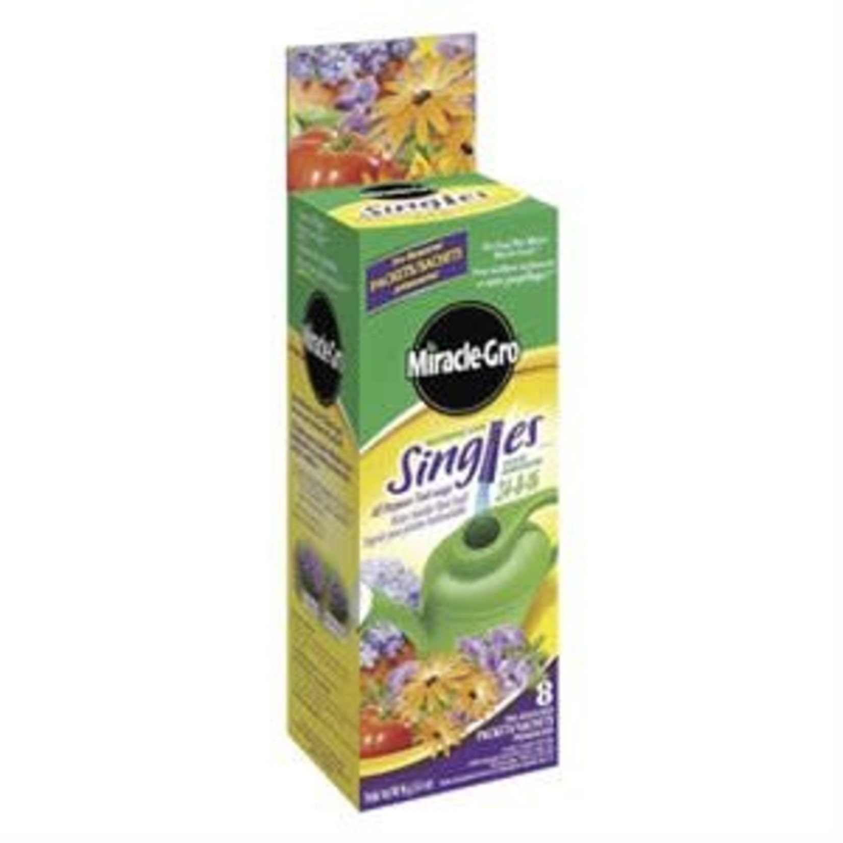Miracle Gro Miracle-Gro Watering Can Singles All Purpose Water Soluble Plant Food 24-8-16  96g - Case - Replaces 1038881