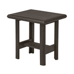 CR Plastics CRP DST268 Stratford End Table -Chocolate
