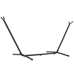 Vivere Hammock Stand 10' - Charcoal