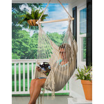 Natural Hammock Chair with Fringe