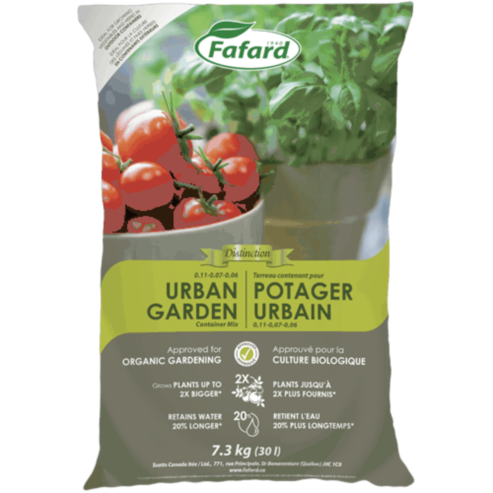 Fafard Urban Garden Container Mix 30L
