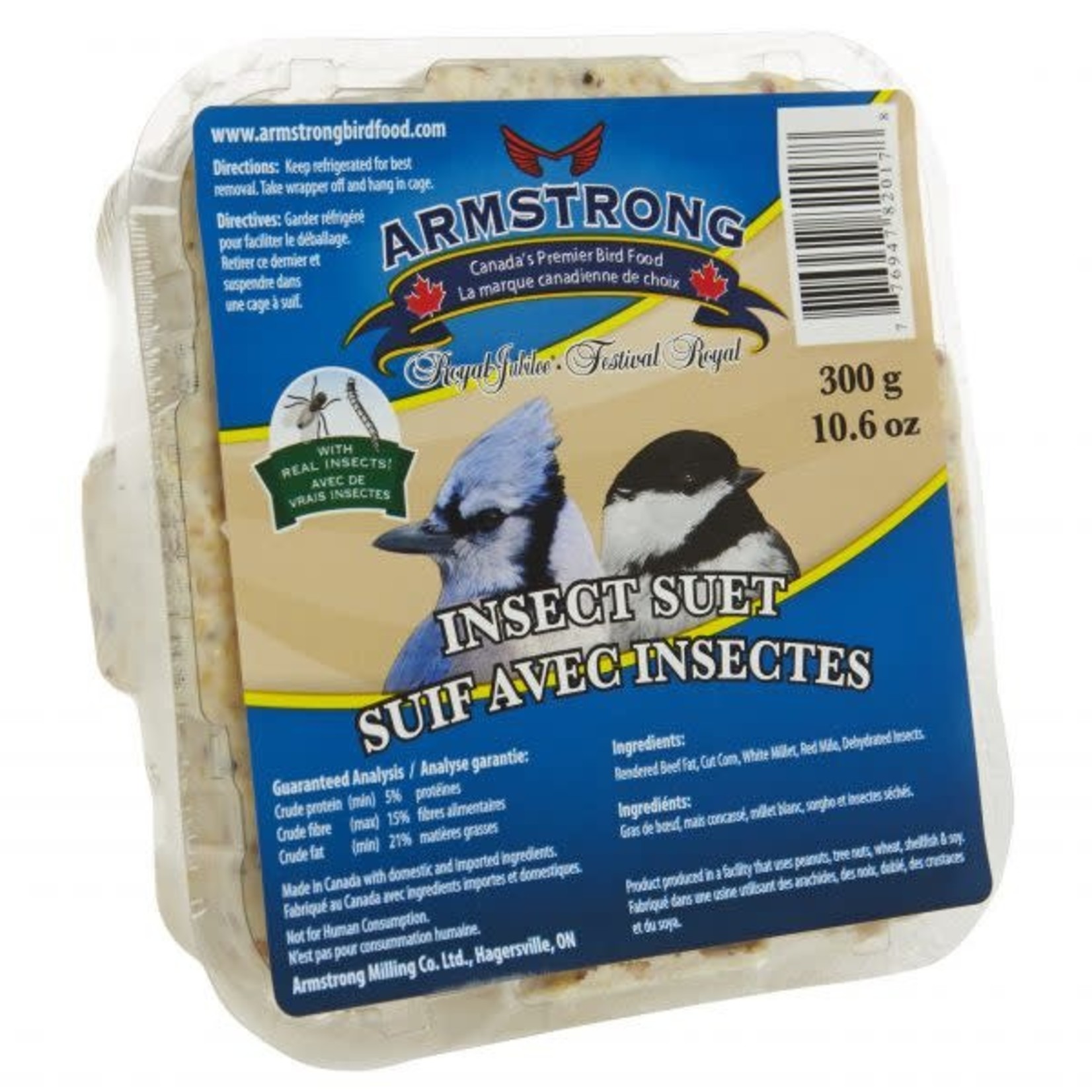 Armstrong Royal Jubilee Insect Suet 300G