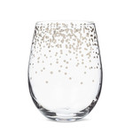 Sil Confetti Stemless Gob - 5"H (14oz)