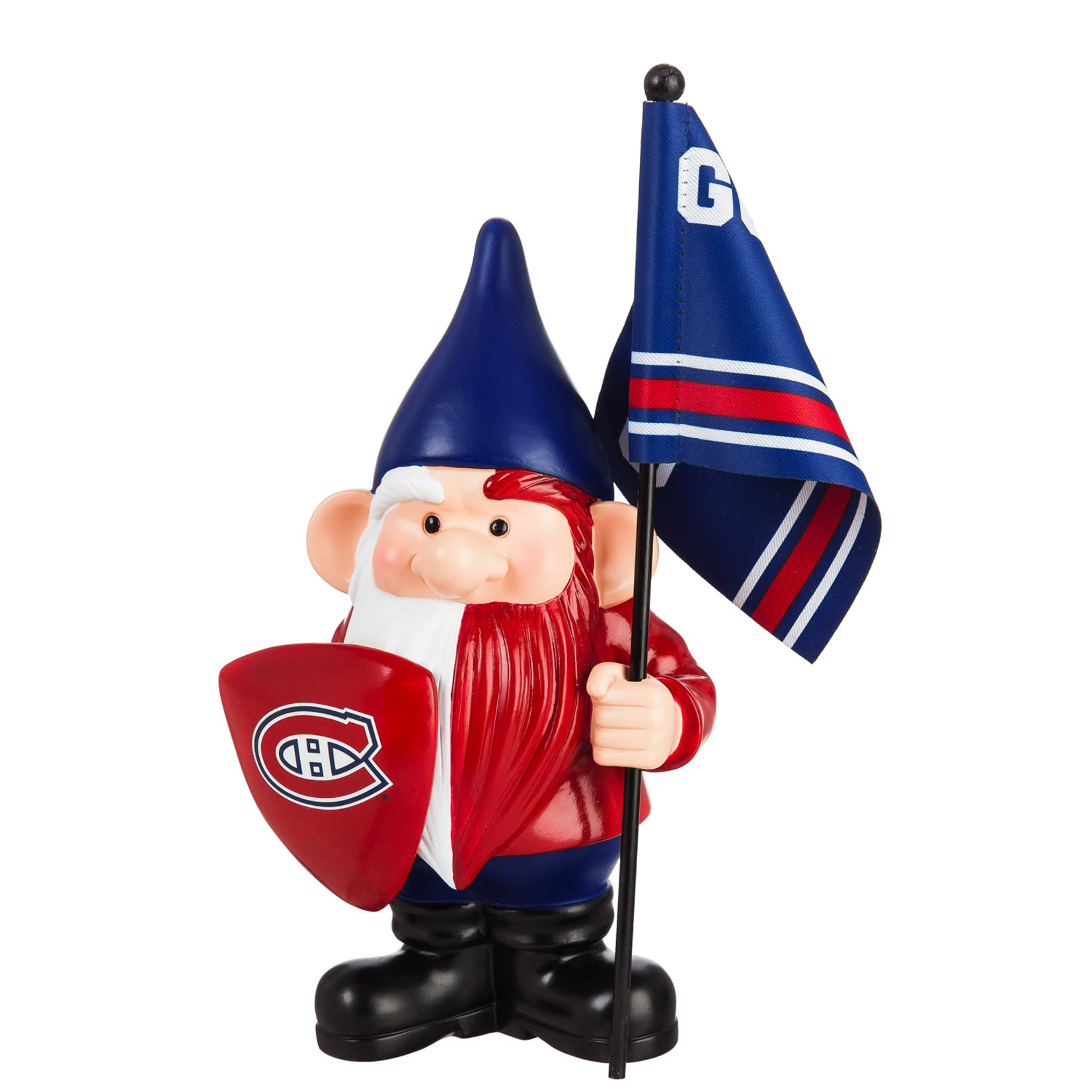 Montreal Canadiens, Flag Holder Gnome Klomps Home and Garden