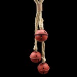 BELLS RED DOOR HANGER 15.75" A