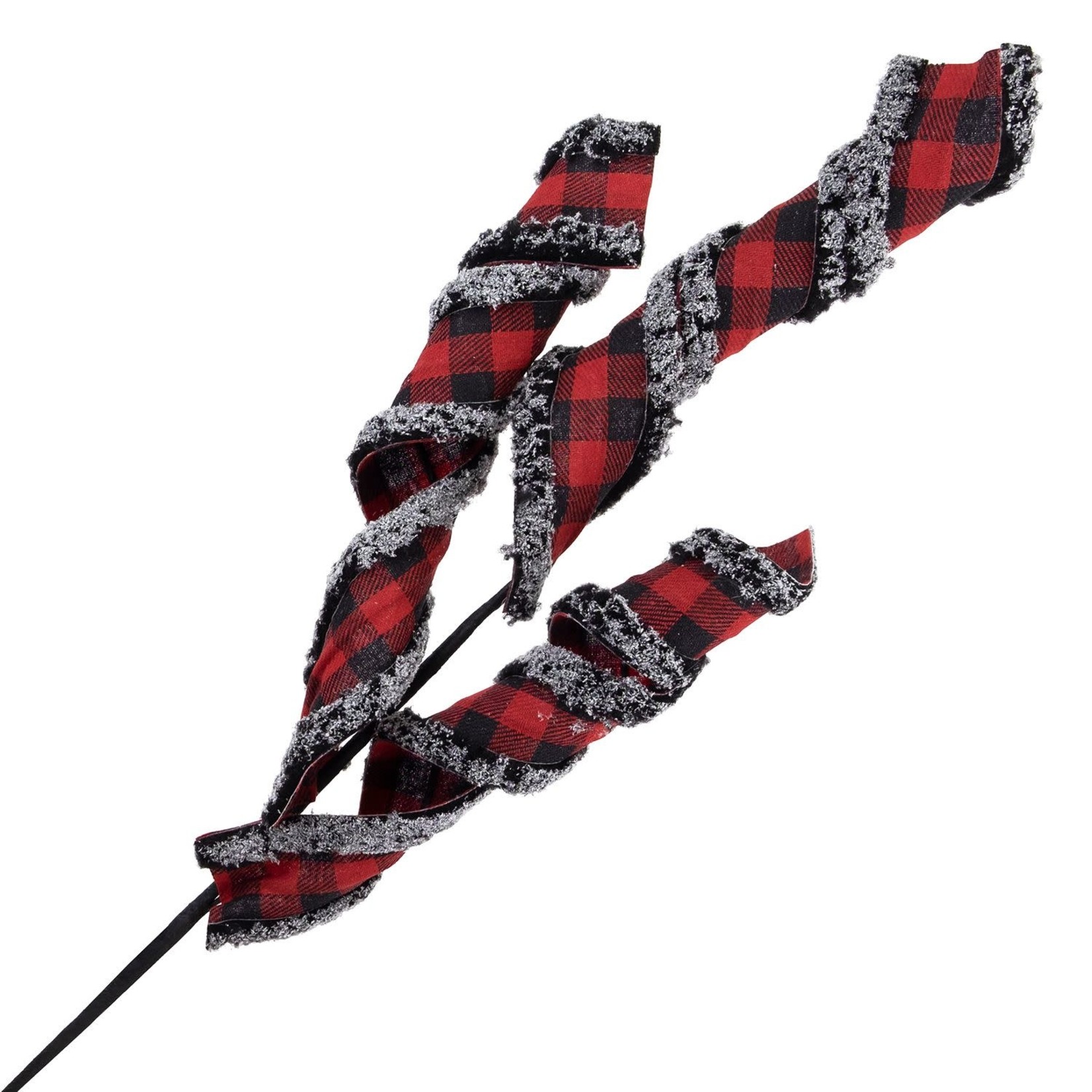 SPRAY SPIRAL 30" RED/ BLK BUFF