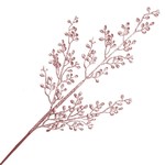 SPRAY LEAVES ROUND 26" ROSE GOLD
