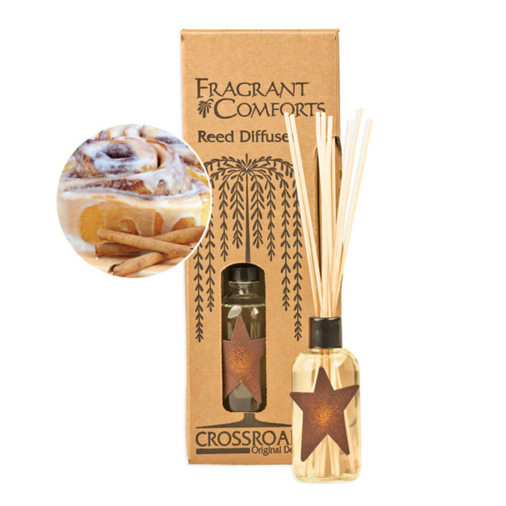 Cinnamon Bun Reed Diffuser Kit