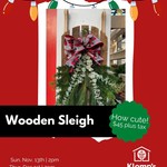 Wooden Sliegh Workshop
