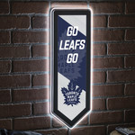 LED Wall Decor, Hockey Pennant, Toronto Maple Leafs