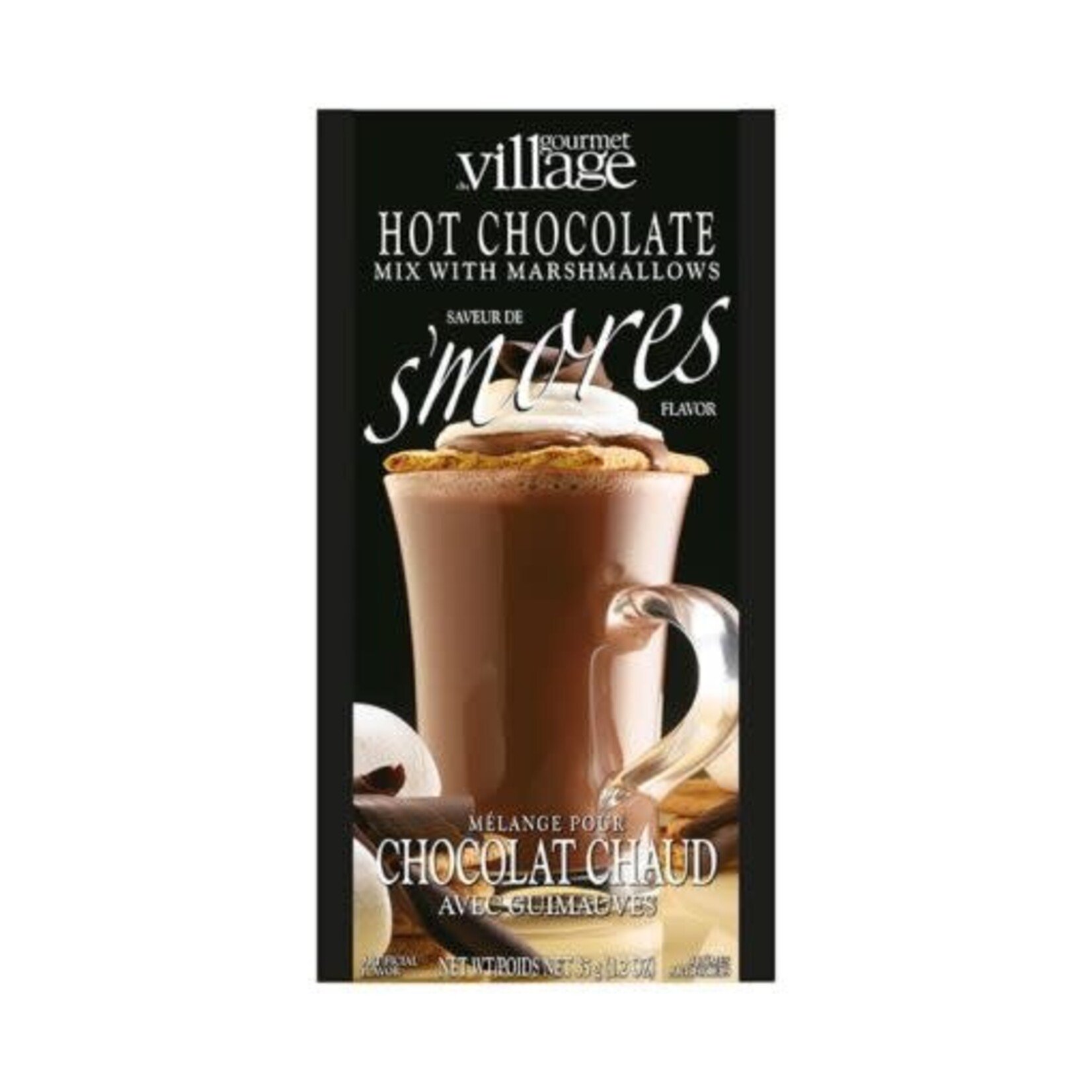 Gourmet Village Mini Hot Chocolate - S’Mores - 1.2 oz/35g