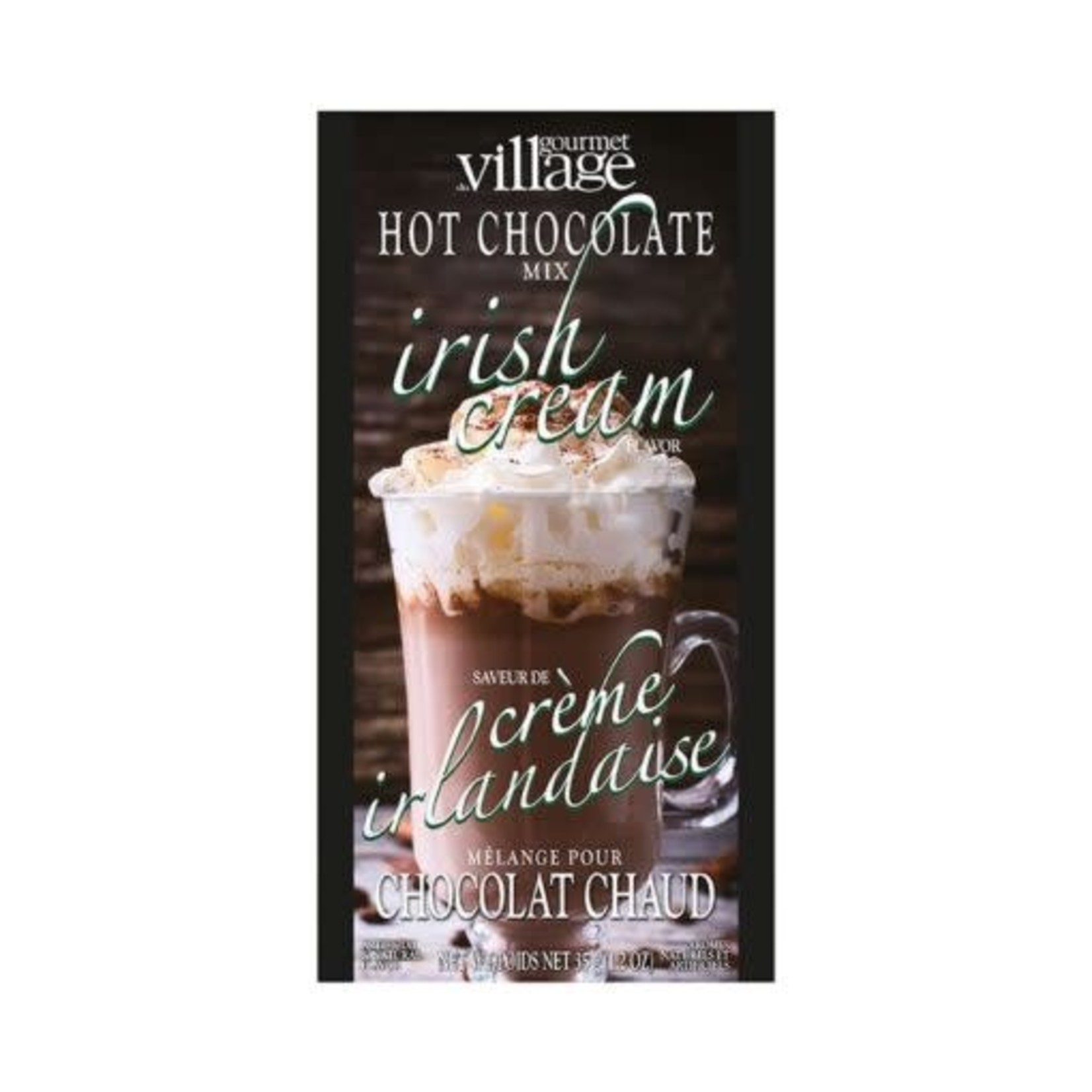 Gourmet Village Mini Hot Chocolate - Irish Cream - 35 g /1.2 oz