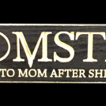 Momster: What happens to Mom after she counts to 3 – 2′ Wooden Sign – Black