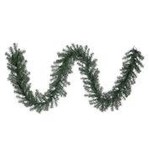 Norway Pine Garland 9' x 10" with Lights