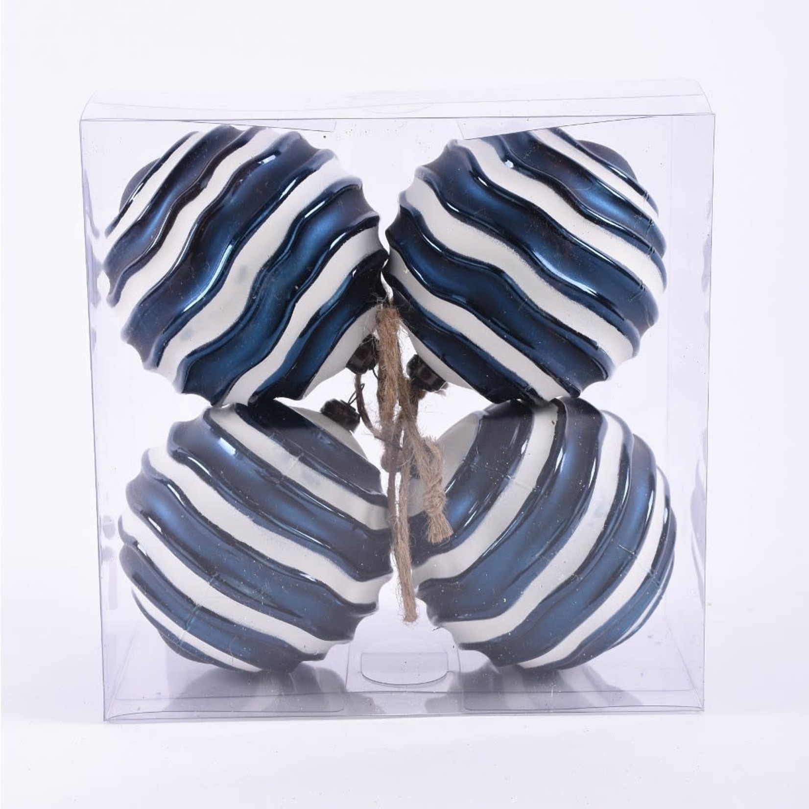 4" WAFFLE BALL ORN